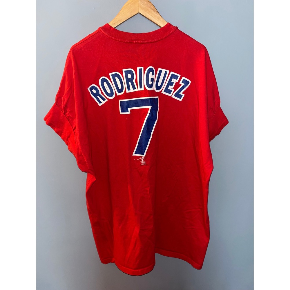 Vintage‎ Rodriguez #7 MLB Baseball T-Shirt Sport Attack XXL